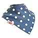 Zippy Fun Baby Bandana Drool Bibs (4 Pack Gift Set) Stylish Blues