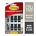 Command Spring Clips, Slate, 8-Clips, 12-Strips, Decorate Damage-Free