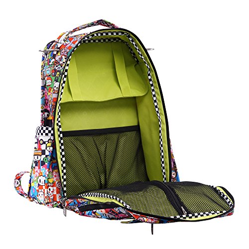 Ju-Ju-Be Tokidoki Collection Be Right Back Backpack Diaper Bag, Sushi Cars - Thumbnail 4