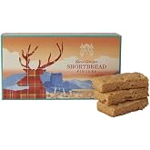Fortnum and Mason London. Stem Ginger Shortbread Fingers 160g (1 Pack)