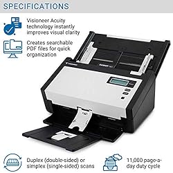 Visioneer Patriot H60 Duplex Scanner with Document