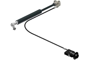 Bansbach Easylift 27989 20" (500mm) Easytouch Bowden Wire Release System with Aluminium Pushbutton, Steel - Gas Spring Not Included - Release System Only