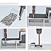 SpiritLED 100 Lots Strip Light Mounting Bracket,One Side Fixing,Screws Included (Ideal for Waterproof Strip Width 8mm(5/16
