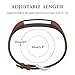 For Fitbit Alta HR and Alta, Snowcinda Accessories Leather Bands for Fitbit Alta HR and Alta, Watch Band Style, Dark Brown