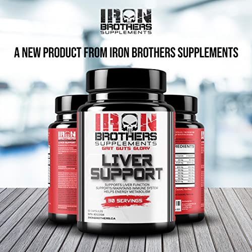 Iron Brothers Supplements Liver Cleanse Detox Supplement with Dandelion