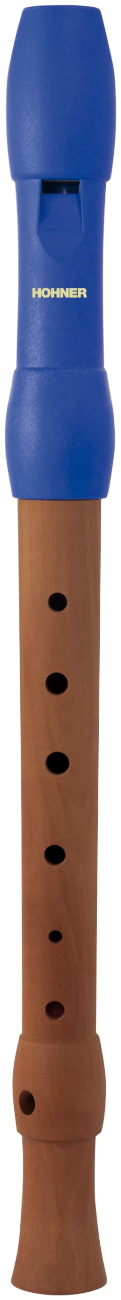 HOHNER Alegra Line Recorder Blue German 2-Piece