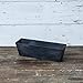 Novelty ArtStone Ella Flower Box, Black, 21.5-Inch, 36228