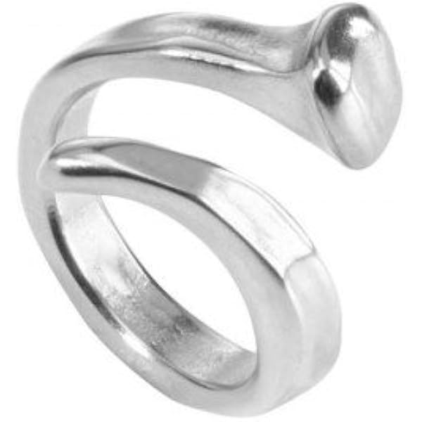 Uno De 50 Bracciale Donna In Metallo Argento – Modello B12, Design A Chiodo Spirale, Fatto A Mano, 16 Cm - 5