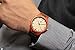 Treehut Wooden Watches for Men, Japanese Miyota Movement, Stylish Exotic Wrist Watch with Adjustable Stainless Steel Buckle, Leather Straps, Watch Made Real Bamboo Wood, Relojes para Hombre