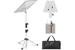 Futrue-Wolker Starlink Tripod Mount Gen 3, Compatible Starlink Mounting Kit with 90° Tilt Angle Adjustment Starlink Mount Pipe Adapter, Adjustable Height Starlink Standard Stand (White)