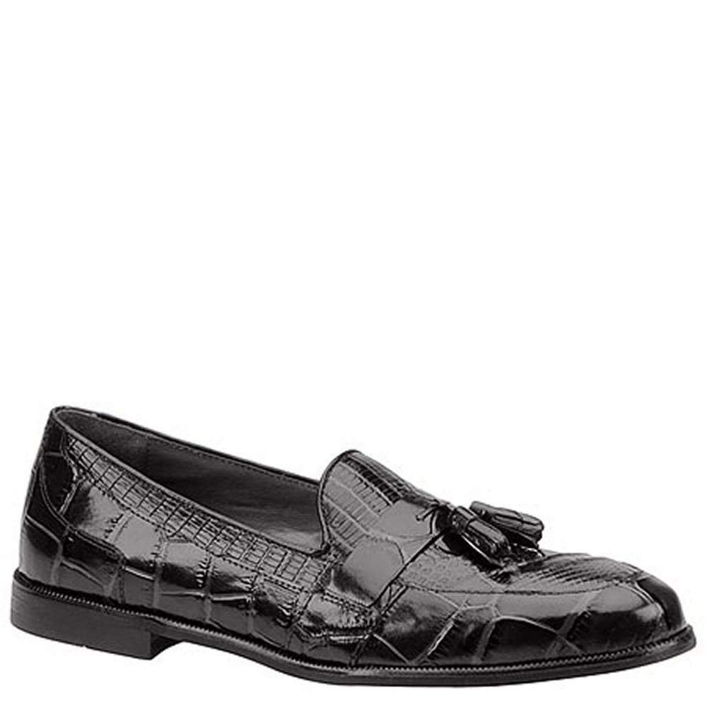 stacy adams blue snakeskin shoes