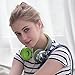 AILIHEN C8 Headphones Wired, On-Ear Headphones with Microphone and Volume Control, Corded 3.5mm Headset for Boys Girl School Smartphones Chromebook Laptop Computer Tablets Airplane Travel (Grey/Green)