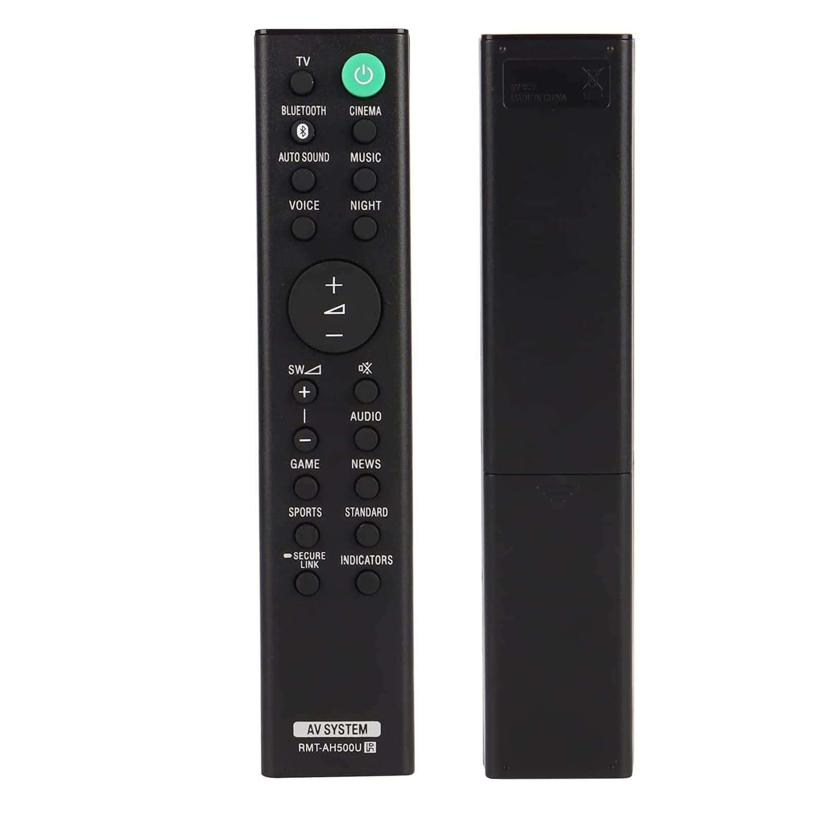 VINABTY RMT-AH500U Replaced Remote Control Applicable for Sony Sound Bar HT-S350 HT-SD35 SA-WS350 SA-S350 SA-WSD35 SA-SD35 HTS350 SAWSD35 SASD35 HTSD35 SAWS350 SAS350