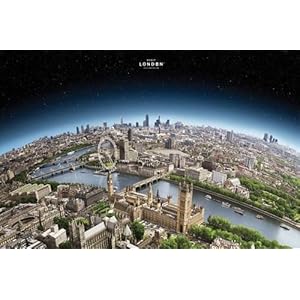 Reproduction de Visit London - Vue du ciel