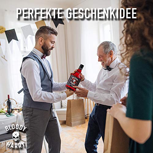 BLOODY HARRY ORIGINAL Premium Rum-Vodka Spirituose | Ideal für Cocktails & Longdrinks| Preisgekrönte Komposition | Handveredelt im Schwarzwald | 43% vol.| 0,7 Liter – Bild 7