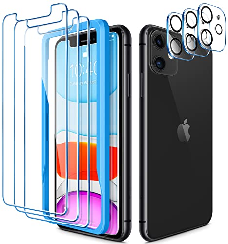 CANSHN [3+3 Pack 3 Pack Screen Protector for iPhone