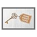 Jot & Mark We've Moved Postcards for Moving Announcements, No Envelopes Necessary, 50 Cards per Pack (Keys)