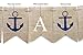 Ahoy It's A Boy Banner Nautical Baby Shower Decor, B071