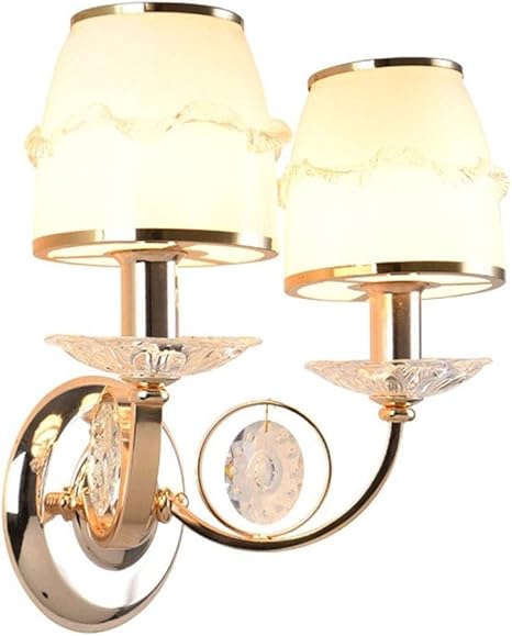 NJ lámpara de Pared- Lámpara de Pared de un Dormitorio Doble, lámpara