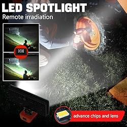 Akocire Max 6000 LM 38W  2 Modes Cordless LED