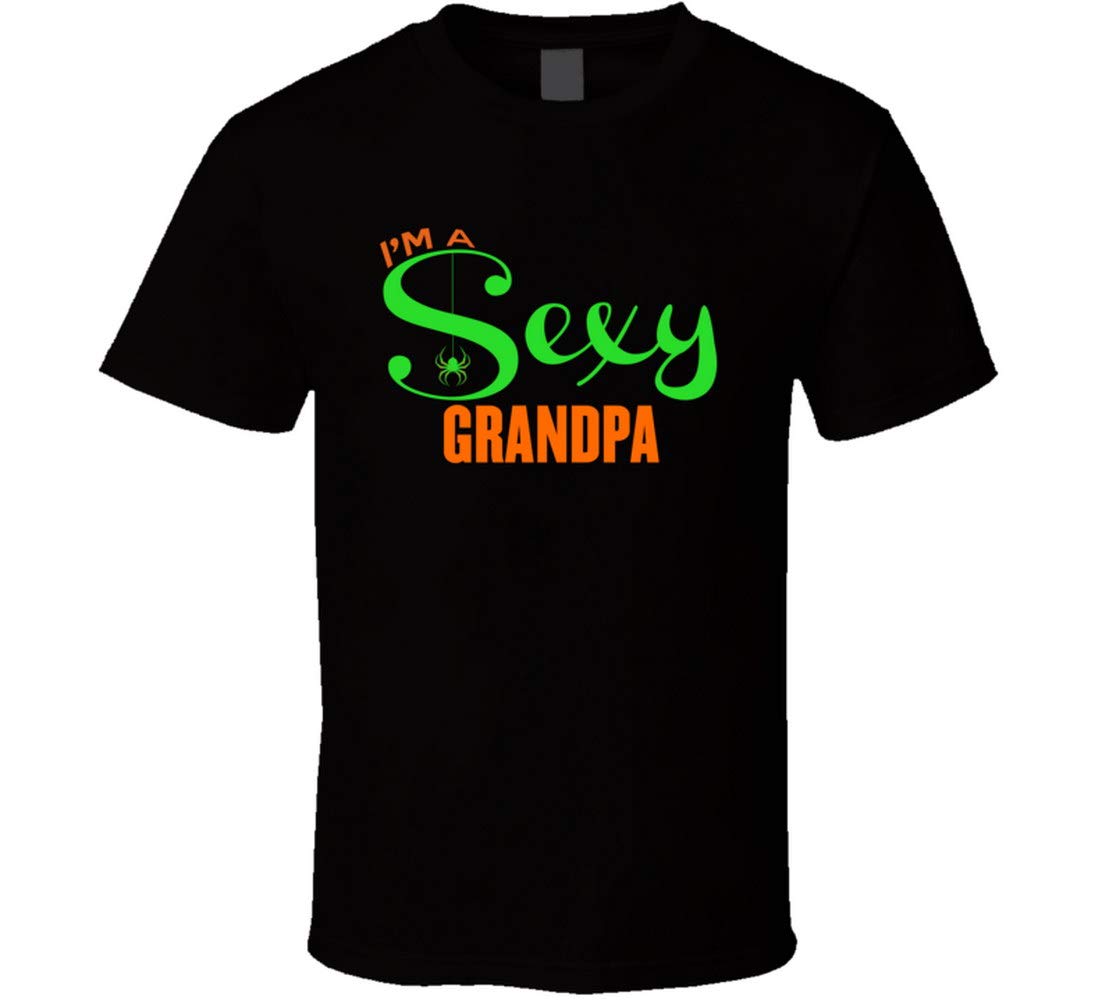 I'm A Sexy Grandpa Funny Grandfather Halloween Party T-shirt