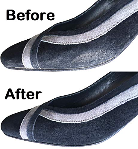 Pedag Suede Cleaner and Textile Color Restorer, 3 pc Cleaning and Care Kit for Shoes and Boots, Made in Germany, Navy Blue