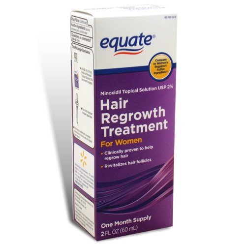 Equate - Hair Regrowth Treatment for Women with Minoxidil 2% Extra Strength, 2 fl oz