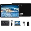JUSYEA Tablet touchscreen 10 inch Android 10 tablet met 8 kernen, 4 GB RAM + 64 GB ROM, SD/TF 128 GB, WiFi, batterij…
