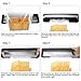 Food Vacuum Sealer by NEXT-SHINE| Automatic Vacuum Air Sealing System 110W Working Power with Starter Kits (Including 10pcs Food Preservation Bags, Canister Hose and Battery Cable) Black