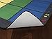 Flagship Carpets Learning Grid Colorful Numbers and Letters Kids Seating Area Rug for Classroom, Play Area Mat, Home Learning or Kids Room Carpet, 7'6
