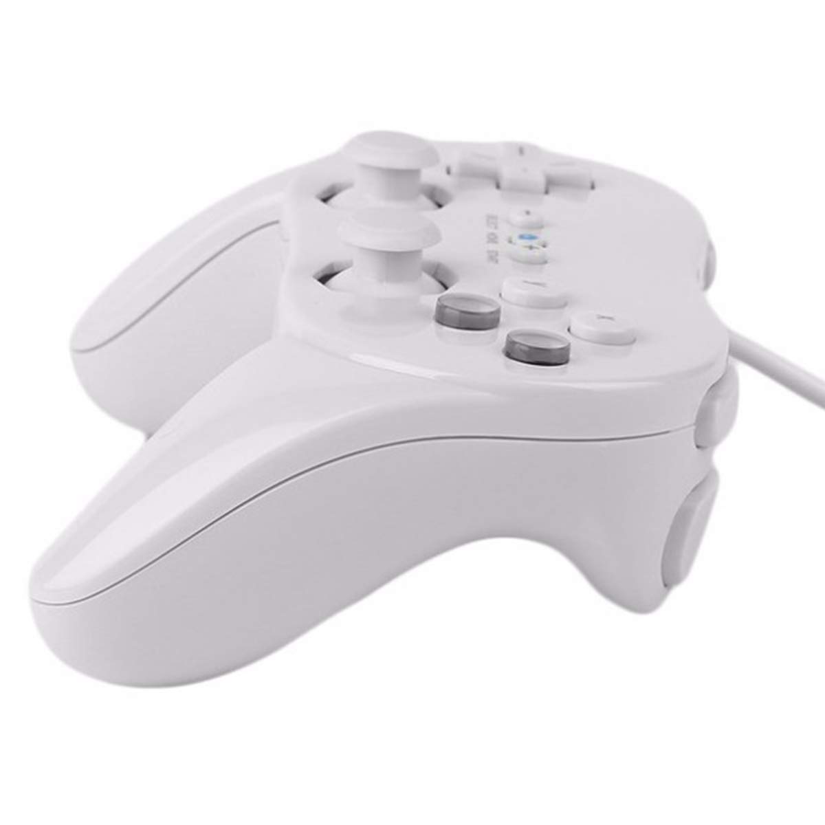 Beastron 2 Pack Controller White for Wii,classic Console Gampad Gaming