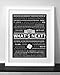 THE WEST WING Typography & Quote Art Print (Frame not included)