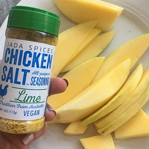 Chicken Salt - Vegan, Non-GMO, NO MSG, Gluten Free, Australia's #1 All-Purpose Seasoning (Reduced Sodium, Lime)