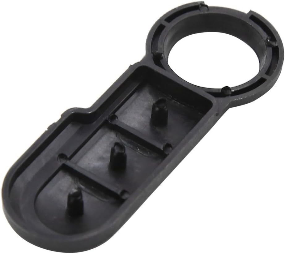 sourcing map 3 Key Buttons Remote Control Car Fob Key Case Shell Black for Fiat, 2.4" x 0.9" x 0.2" - Image 4