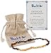 Raw Baltic Amber Teething Necklaces for Babies (Unisex) (Reverse Rainbow) - Anti Flammatory, Drooling & Teething Pain Reduce Properties - Natural Certificated with The Highest Quality Guaranteed. …