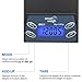 Smart Weigh Ultra Slim Jewel Digital Pocket Scale 20g x 0.001g Capacity, with Calibration Weight and Tweezers,Black