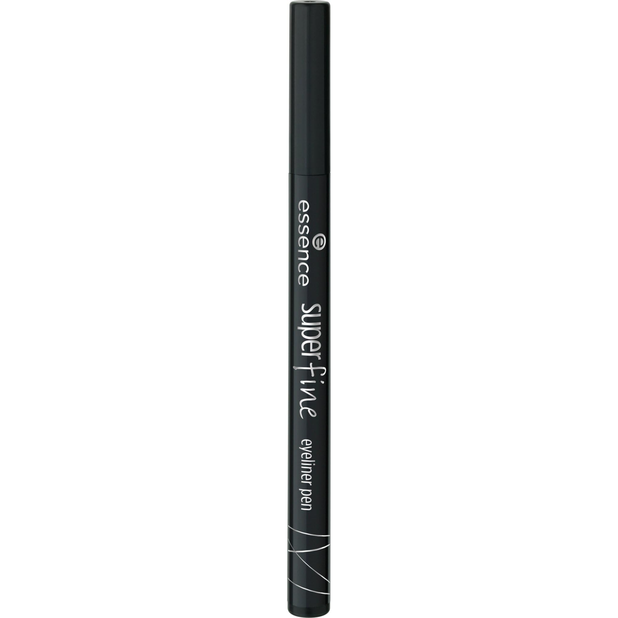 essence cosmetics Super Ultra Eyeliner Pen, Eye Liner, No. 01 Black, Defining, Long-Lasting, Vegan, No Perfume, No Alcohol (1 ml)
