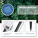 AdorioVix 12 Pack Solar Garden Lights Outdoor, Solar Powered Pathway Lights, Outdoor Landscape Light for Lawn/Patio/Yard/Walkway/Driveway (Stainless Steel, White)