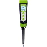 Apera Instruments AI102G GroStar Series GS2 Soil pH Pen Tester Kit for Direct Soil Test and Nutrient Solutions Test with Replaceable Swiss Spear pH Probe, Gen II