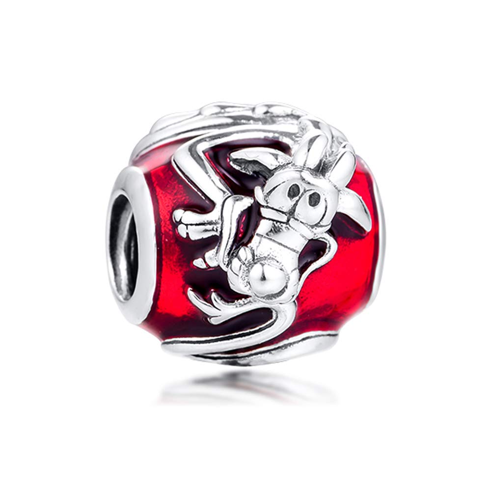 PANDOCCI 2020 Spring Mu Shu Bead 925 Silver DIY Fits for Original Pandora Bracelets Charm Fashion Jewelry