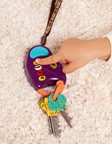 B. toys – Purple FunKeys – Toy Car Keys – Key Fob with Lights &amp; Sounds ...