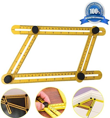 Angle Measurement Tool -  multi Angleizer Ultimate Tile Flooring Great Template Tool Perfect tool for Flooring Woodworking Masonry Handymen Builders Craftsmen and DIY-ers