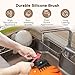 BBQ Gloves Heat Resistant, TaoTronics Meat Shredder Silicone and BBQ Brush, Grill Accessories, Perfect for Shredding Smoked Meat & Pulled Pork, Dishwasher Safe, FDA Approved