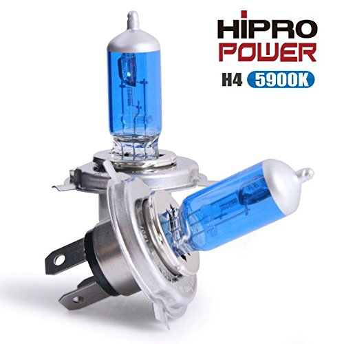 Hipro Power H4 90/100 Watts Super White Xenon HID Headlight Bulb Low