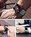 BRG Case for Apple Watch Series SE 6 5 4 3 Screen Protector 40mm 44mm 38mm 42mm,[2 Pack] Soft TPU HD Clear Ultra-Thin Overall Protective Cover Case