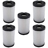35066 Air Cleaner Filter for Tecumseh Lesco 050128 740095 Sears 63087A Lawn Mower Parts Air Filters(5 Packs)