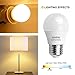 aooshine LED Globe Light Bulbs 40 Watts, 4 Watt Soft White 2700K LED Bulb, Standard E26 Screw Base 400 Lumens A15/G45 Shape Decorative Edison Home Lighting Non-Dimmable (Pack of 6)