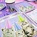 Blue Orchards Kitten Party Supplies Packs (113+ Pieces for 16 Guests!), Kitten Party Supplies, Cat Birthday