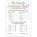 DISTINCTIVS Who Knows The Graduate Best - Graduation Party Games - 25 Cards, Graduation Party Ideas Activities