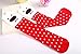 Bestjybt Girls Knee High Socks Cartoon Animal Cat Bear Fox Cotton Thigh High Stockings (Multicolor-A)